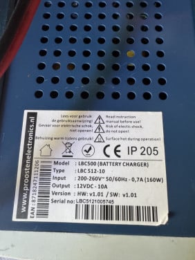 Accu lader LBC 512-10
