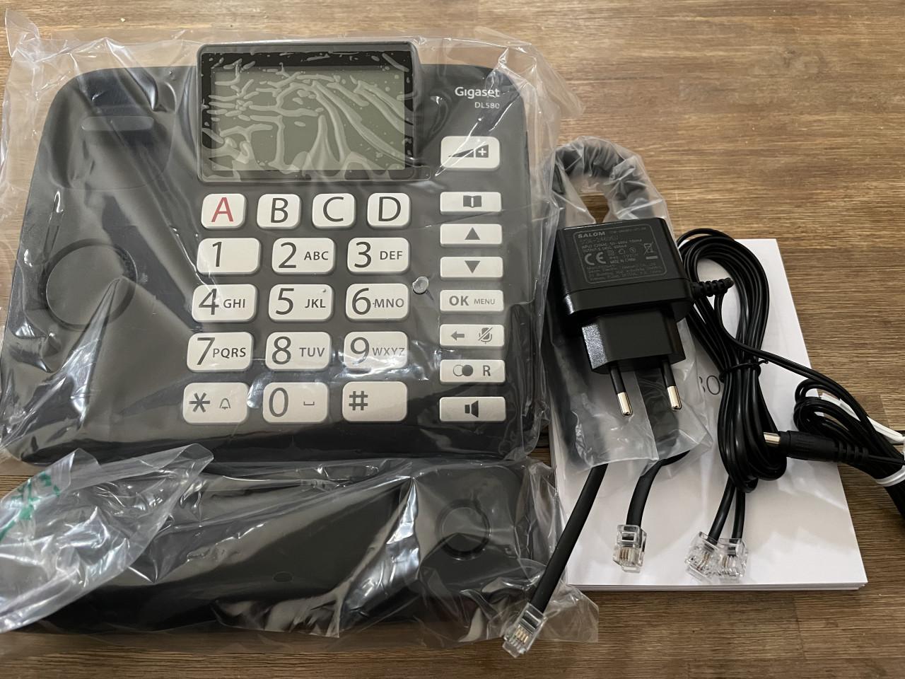 NIEUWE GIGASET DL580 in ongeopende doos!!