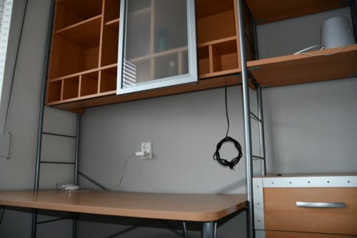 Bureau tienerkamer, kledingkast