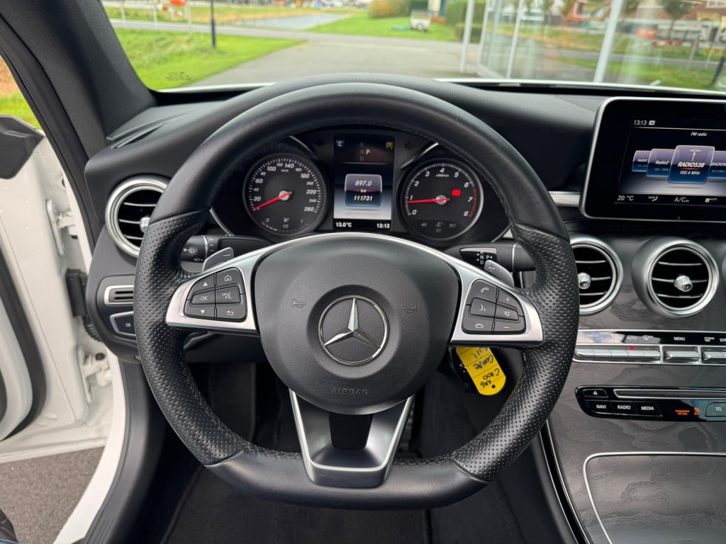 Mercedes-Benz C-Klasse coupé 200 amg line night- pakket automaat , panorama