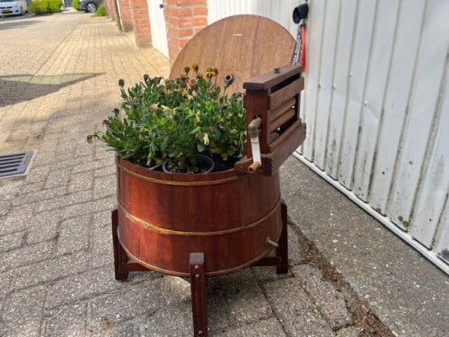 Bloembak  model Wasmachine