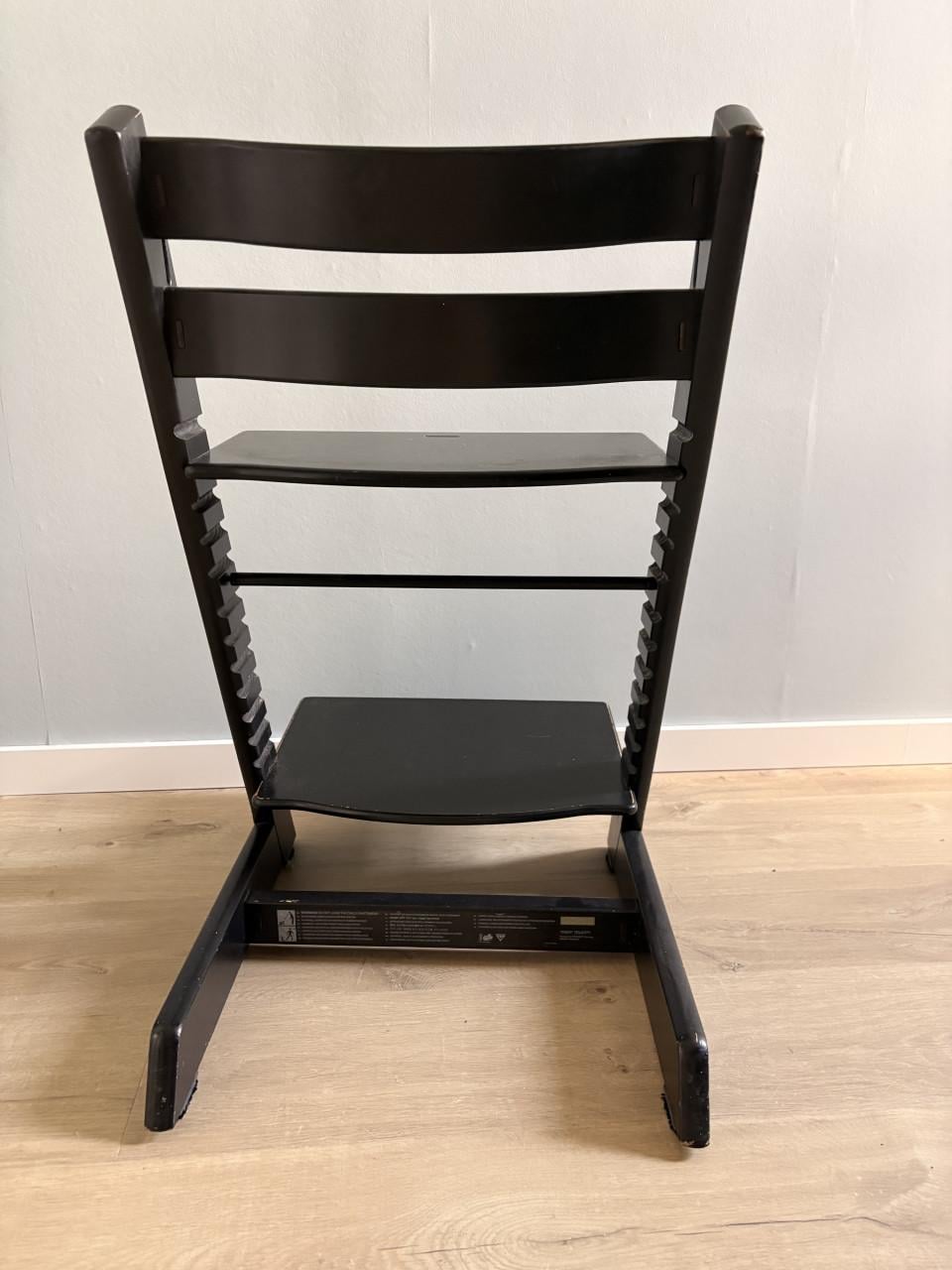 Trip trap stoel 2x zwart