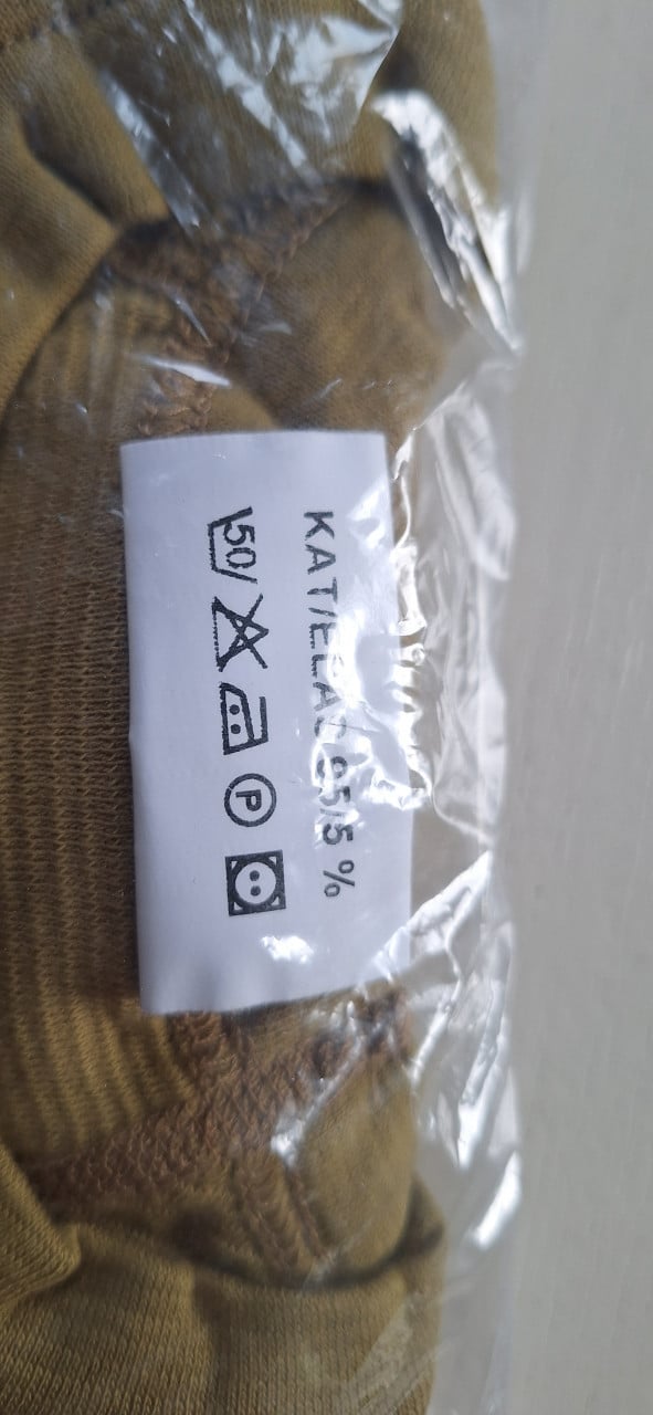 Body Knit Hemd Korte Mouw Ondershirt Olijfgroen Katoen maat L