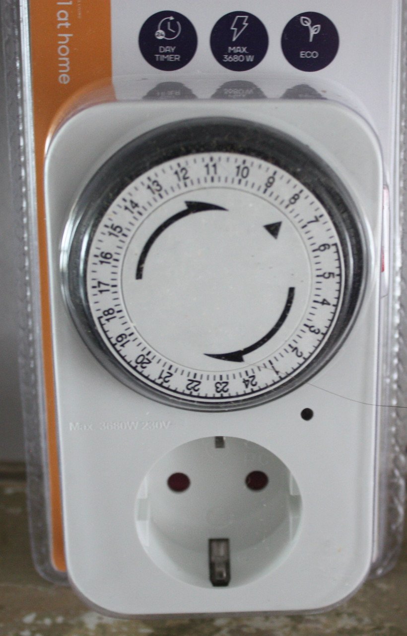 Timer nieuw in verpakking