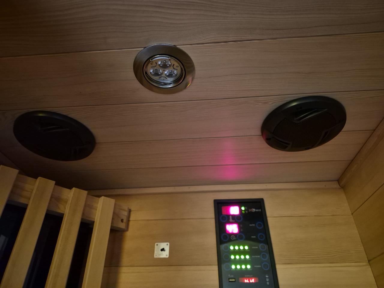 Infrarood cabine uitschuifbaar