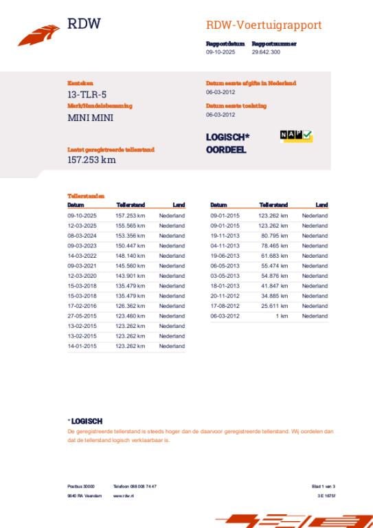 Mini Cooper mini 1.6 10 years ii, navigatie, leer, lm velgen enz...