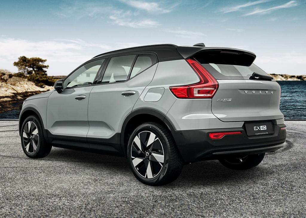 Volvo Ex40 extended range ultra dark europa