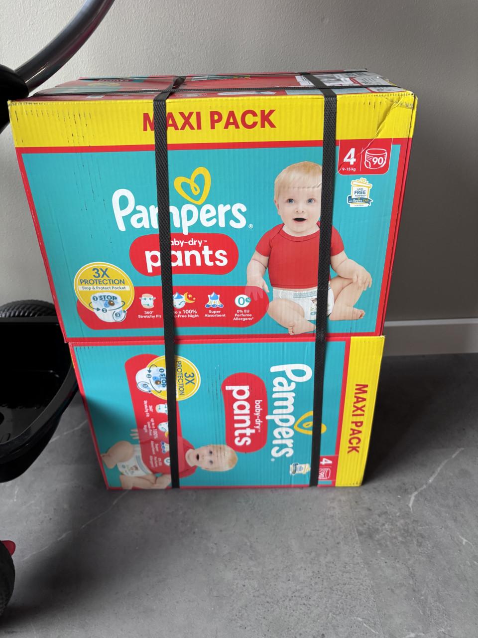 Pampers luierbroekjes maat 4