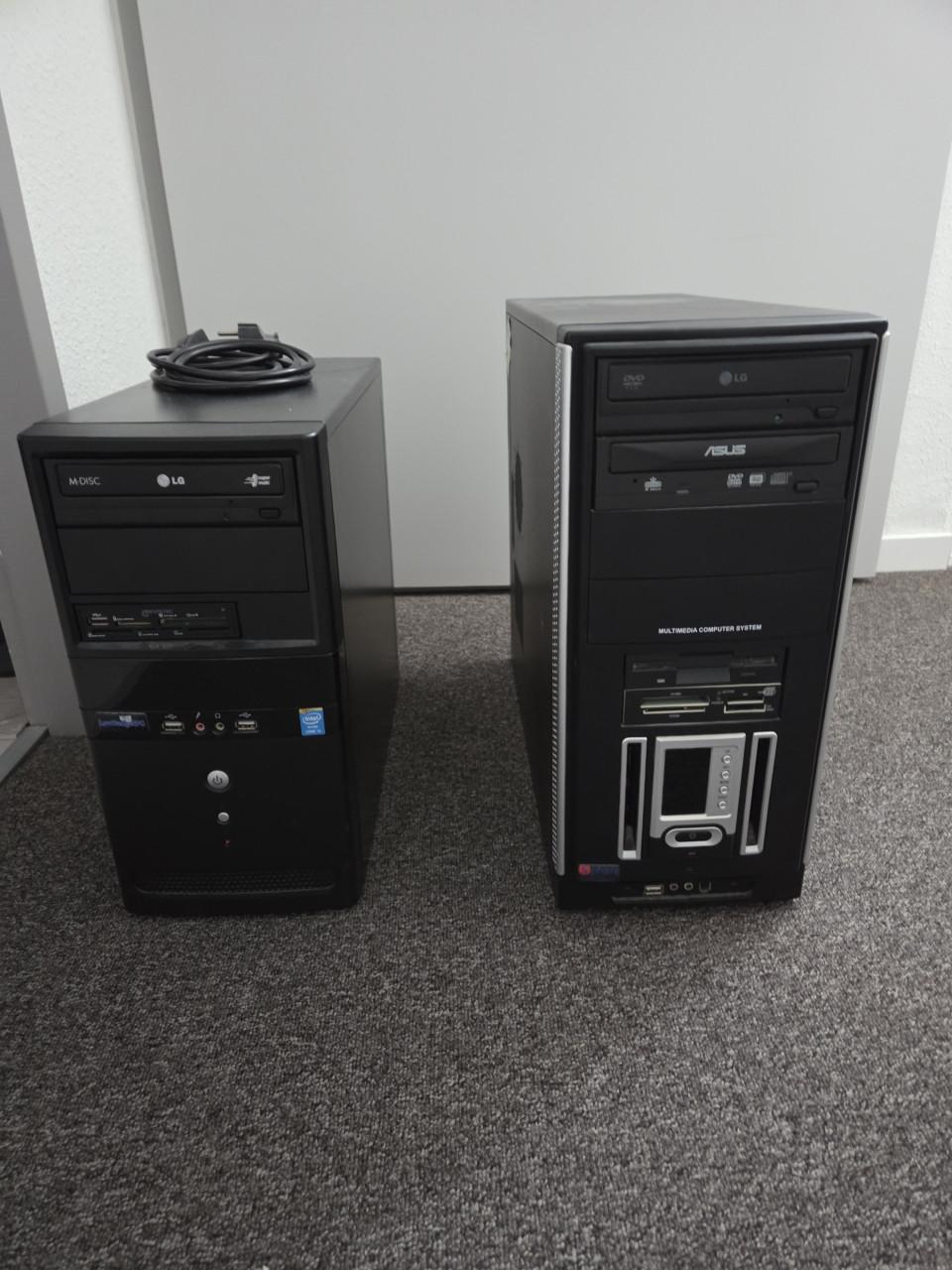 2 PC kasten met inhoud