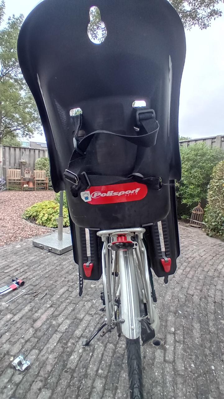 Fietsstoeltje voor achter