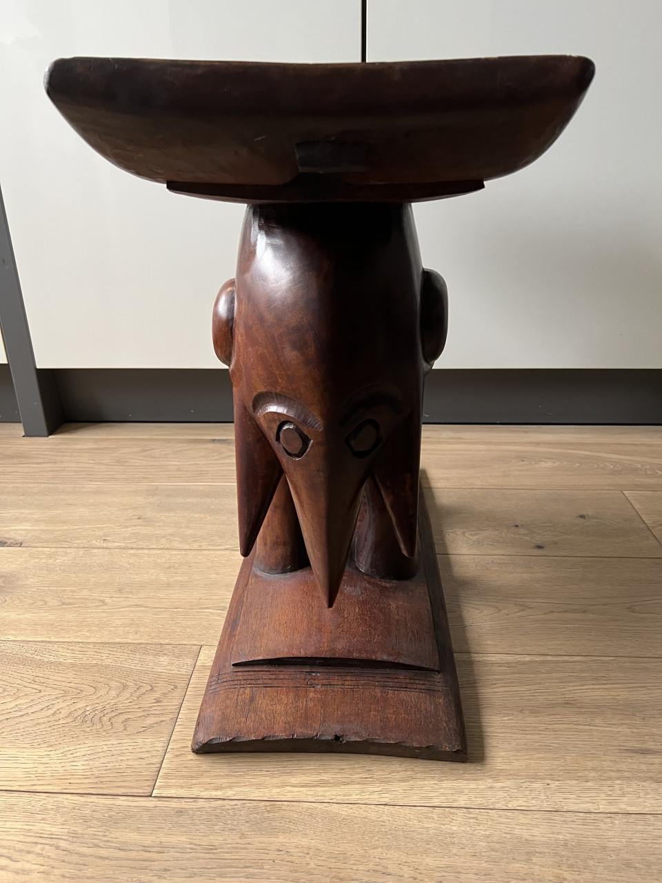 Ashanti/Asante houten olifant. Ghana jaren 60