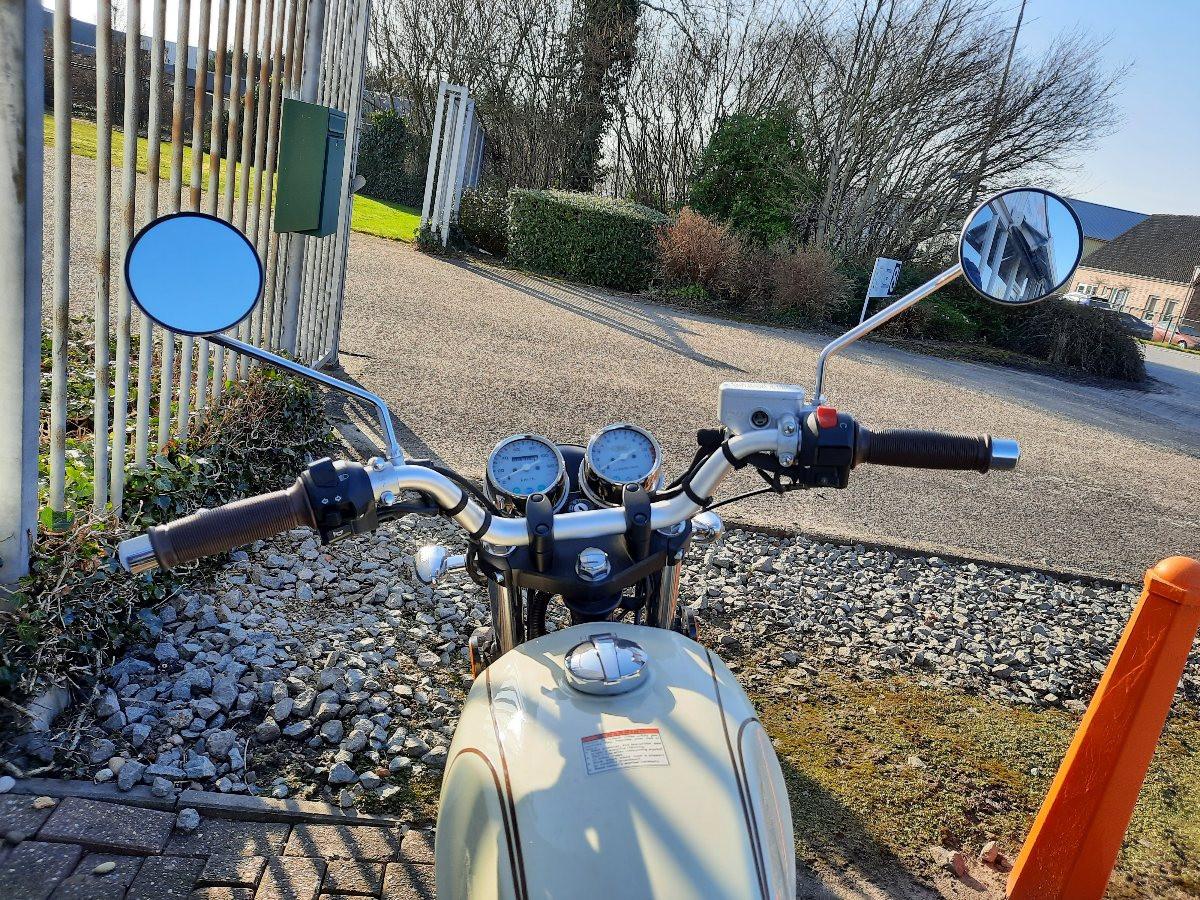 Mash Brown Seven, 125cc uit 2019 in nieuwstaat