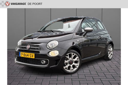 Fiat 500 1.0 hybrid sport | nl-auto | panorama | carplay | navi | clima | c