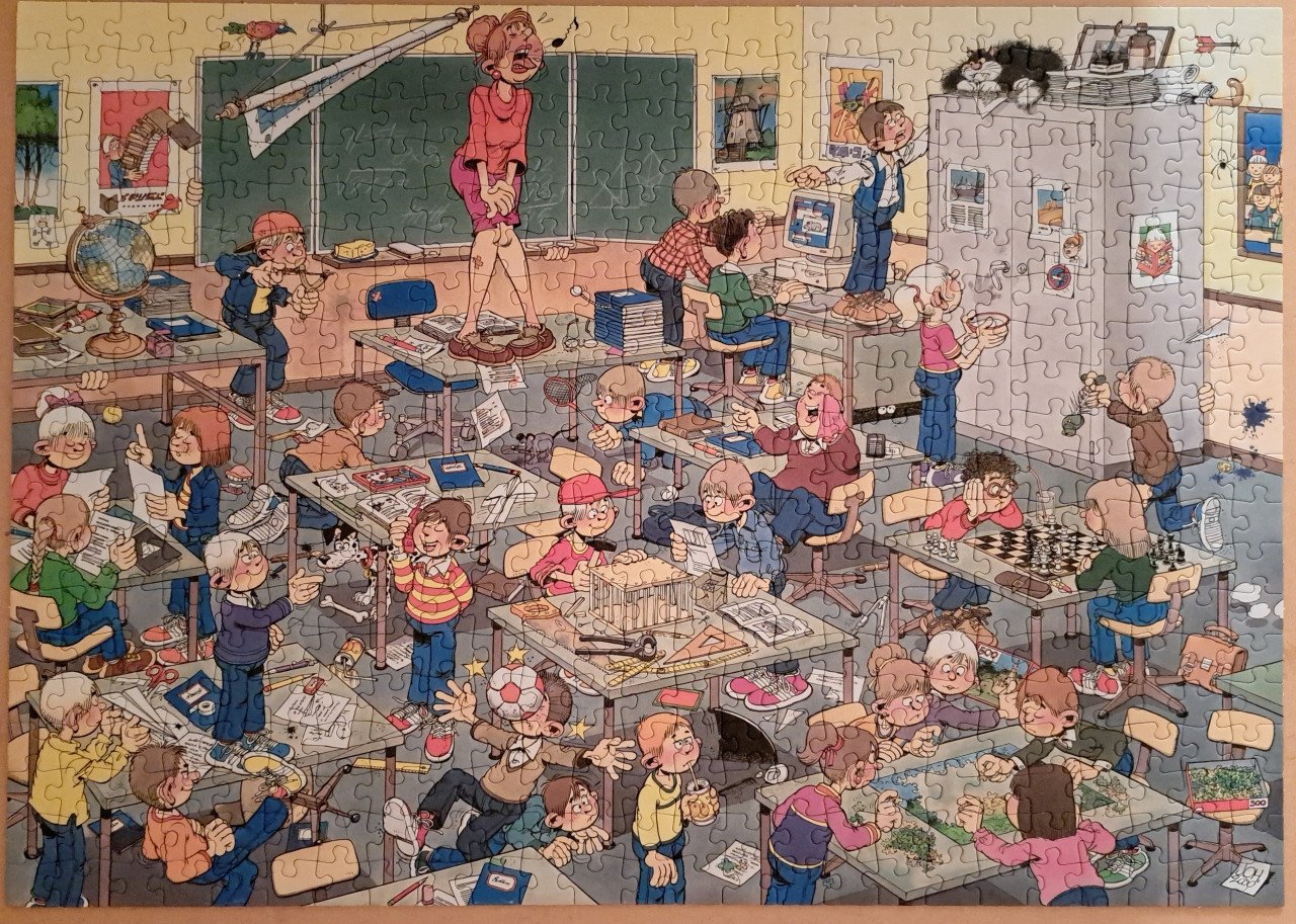 JAN VAN HAASTEREN - VANG DE MUIS - 500 st - 12