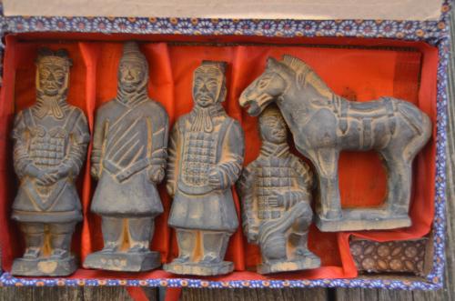 Terracotta army China waarsch. souvenir ipst