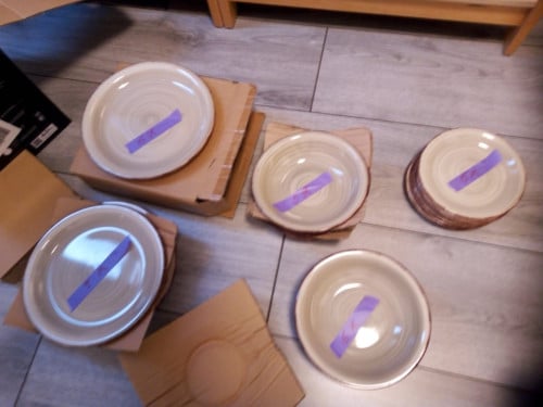 Te koop set NIEUWE borden €15,-