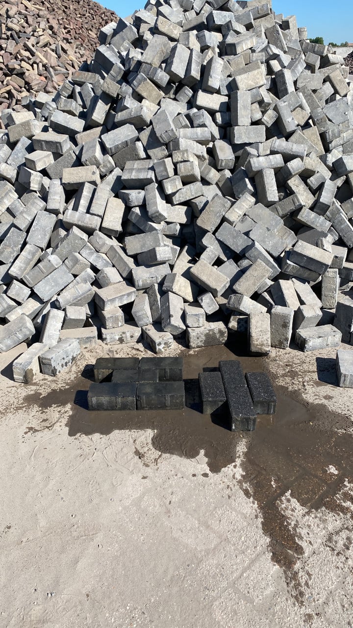 Betonklinkers Antraciet Grijs of Heide