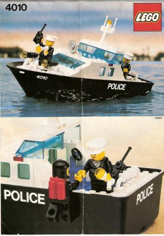 Lego 4010 Politiereddingsboot