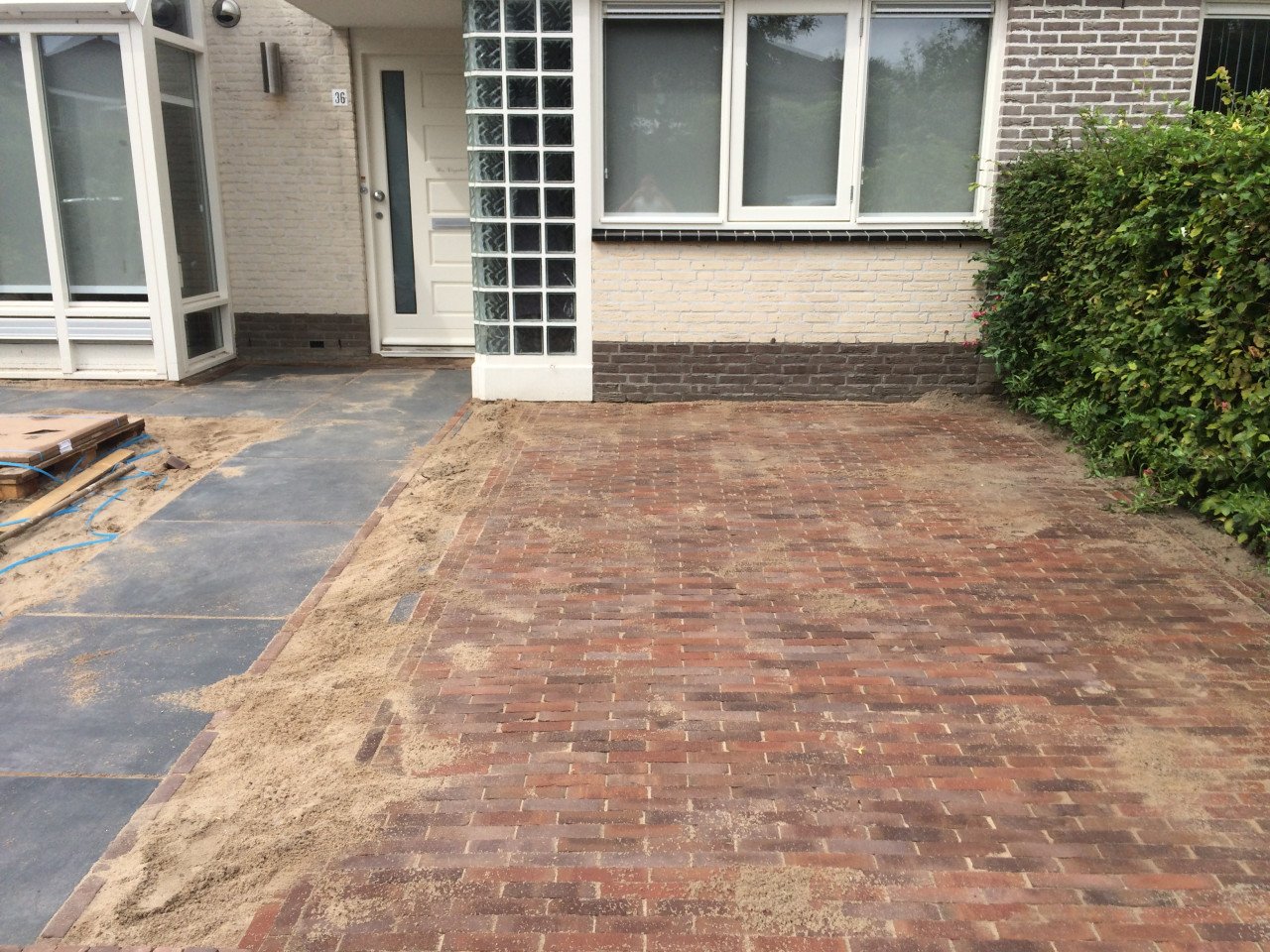 Nieuwe Tuin? Of Volledige renovatie van uw bestrating? (Prijs 25,- per m2)