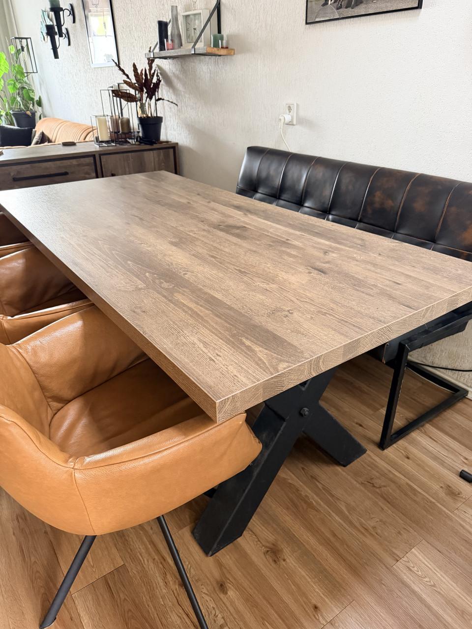 Eettafel + salontafel te koop