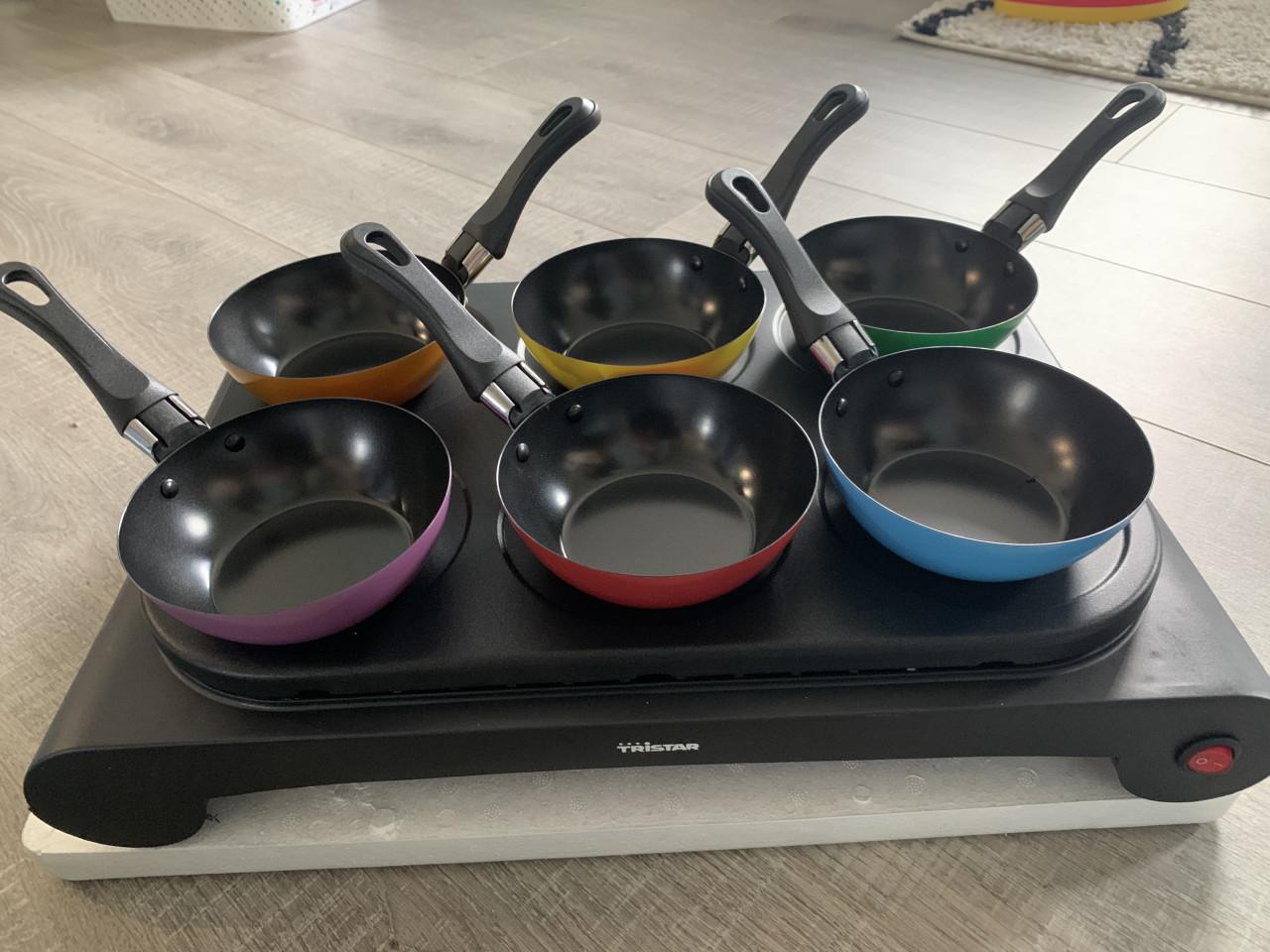 Wok / crêpes set (NIEUW)