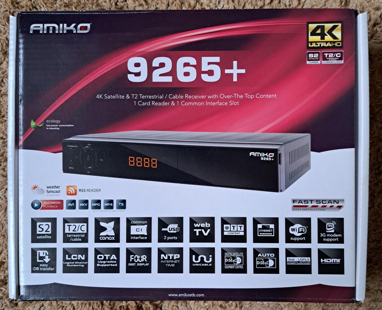 Amiko  9265+ Combo 4K UHD