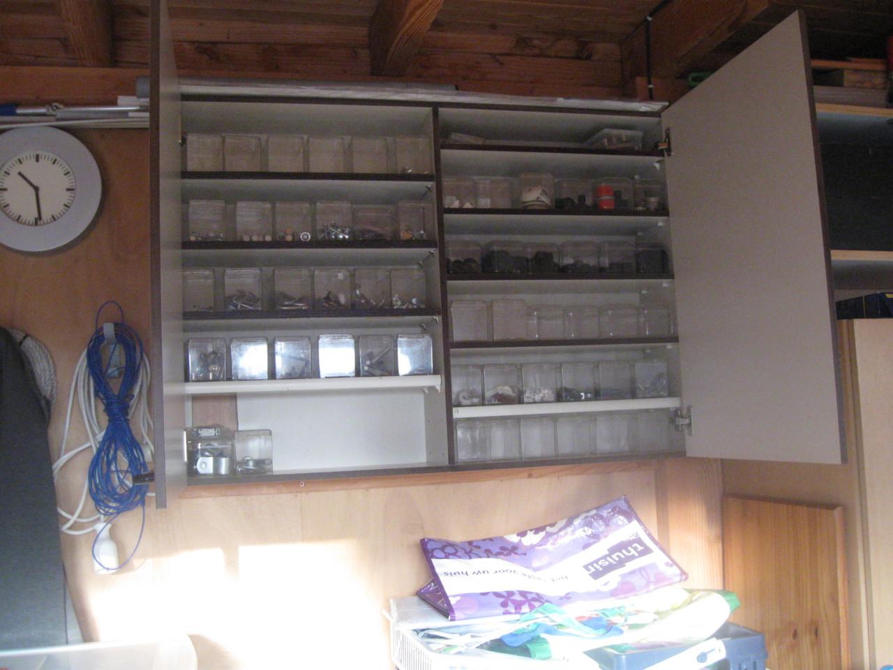 Trespa kast voor schuur of garage