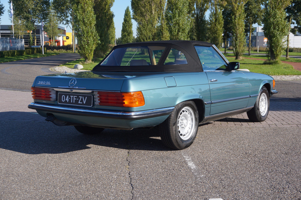 Mercedes-Benz Sl 380 sl v8 l automaat l beige lederen bekleding l airco l h