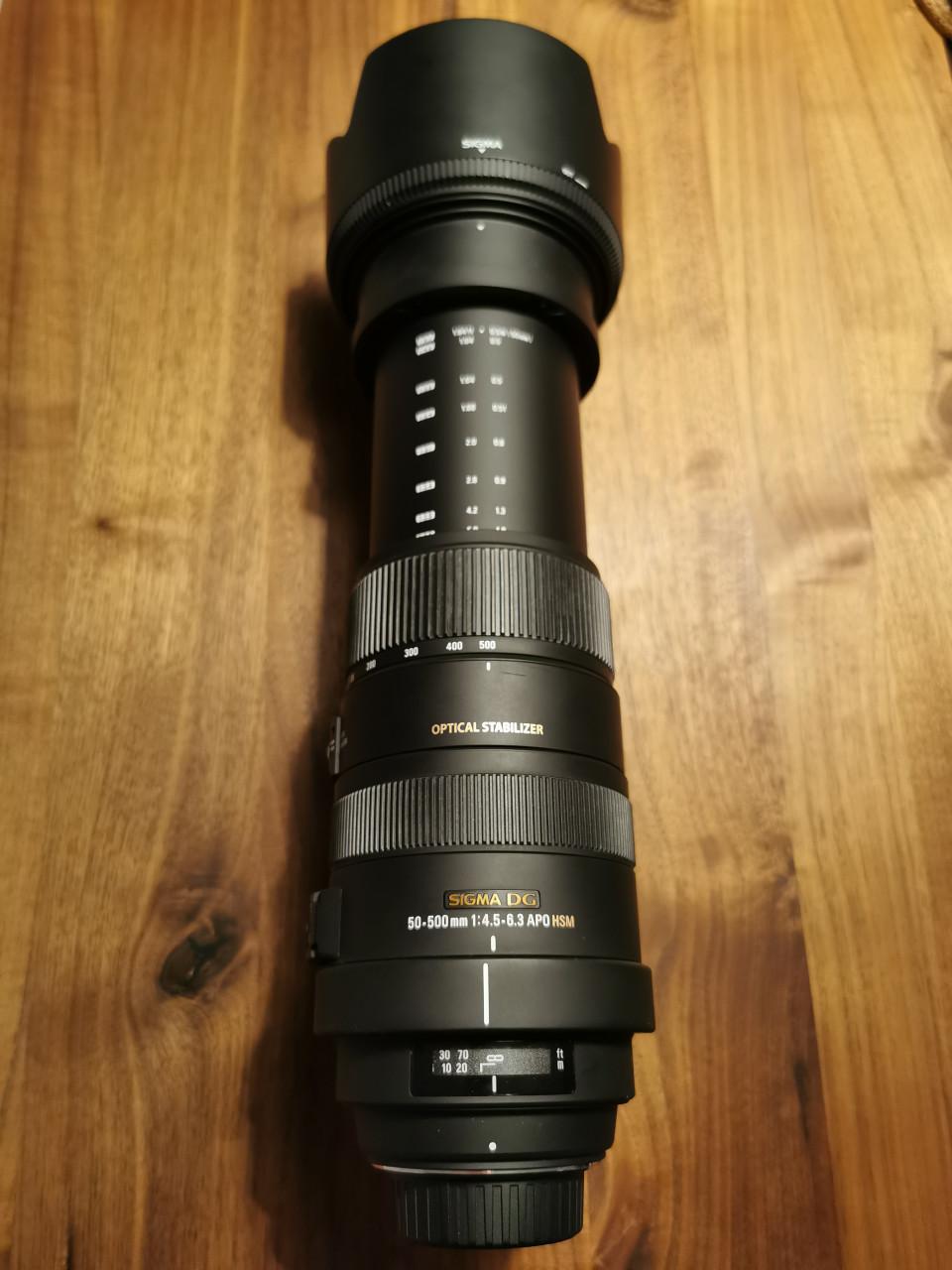 Nikon en Sigma lenzen