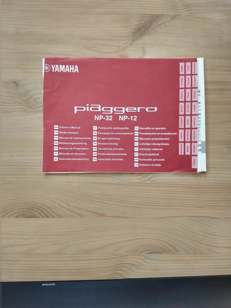 Yamaha NP-32 digitale piano