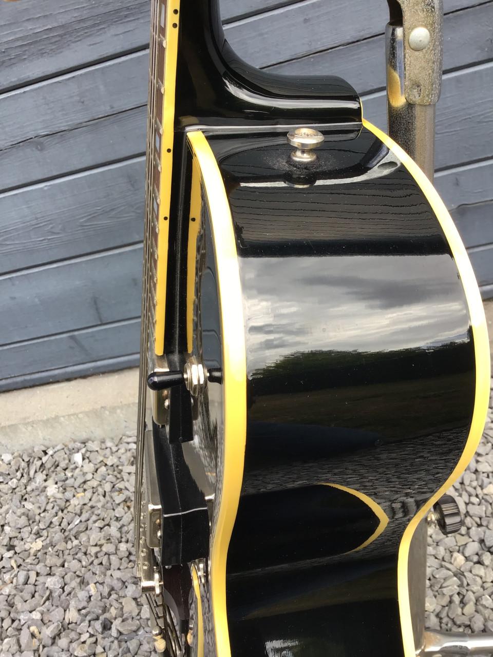 Gitaar linkshandige archtop Samick HF650