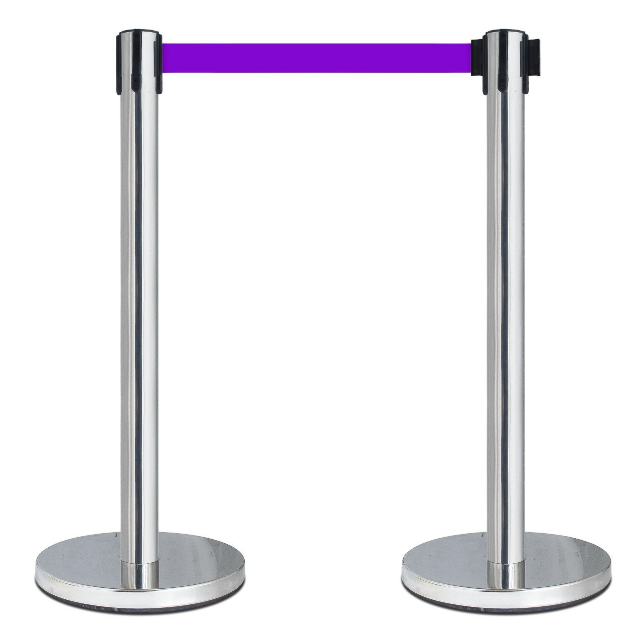 Afzetpalen en wandmuursystemen - reclame banners