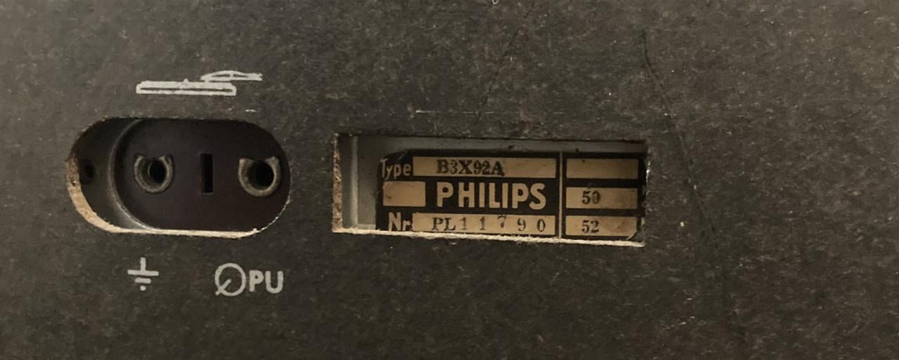 Mooie kleine Tafelradio Philips