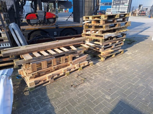 Pallet en resthout