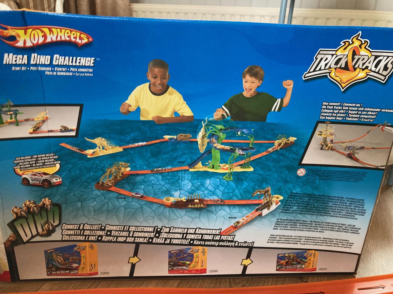 Hot Wheels Dino baan + auto's