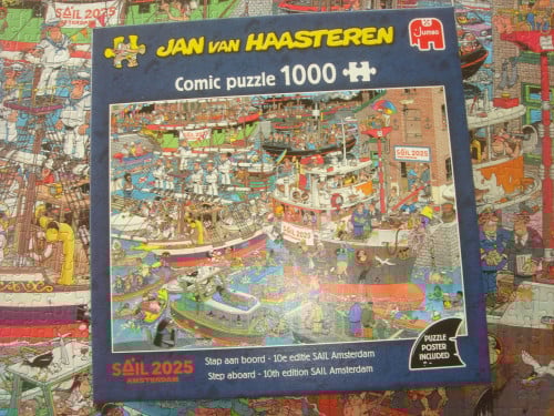 Complete Jan van Haasteren puzzel Sail 2025 Amsterdam