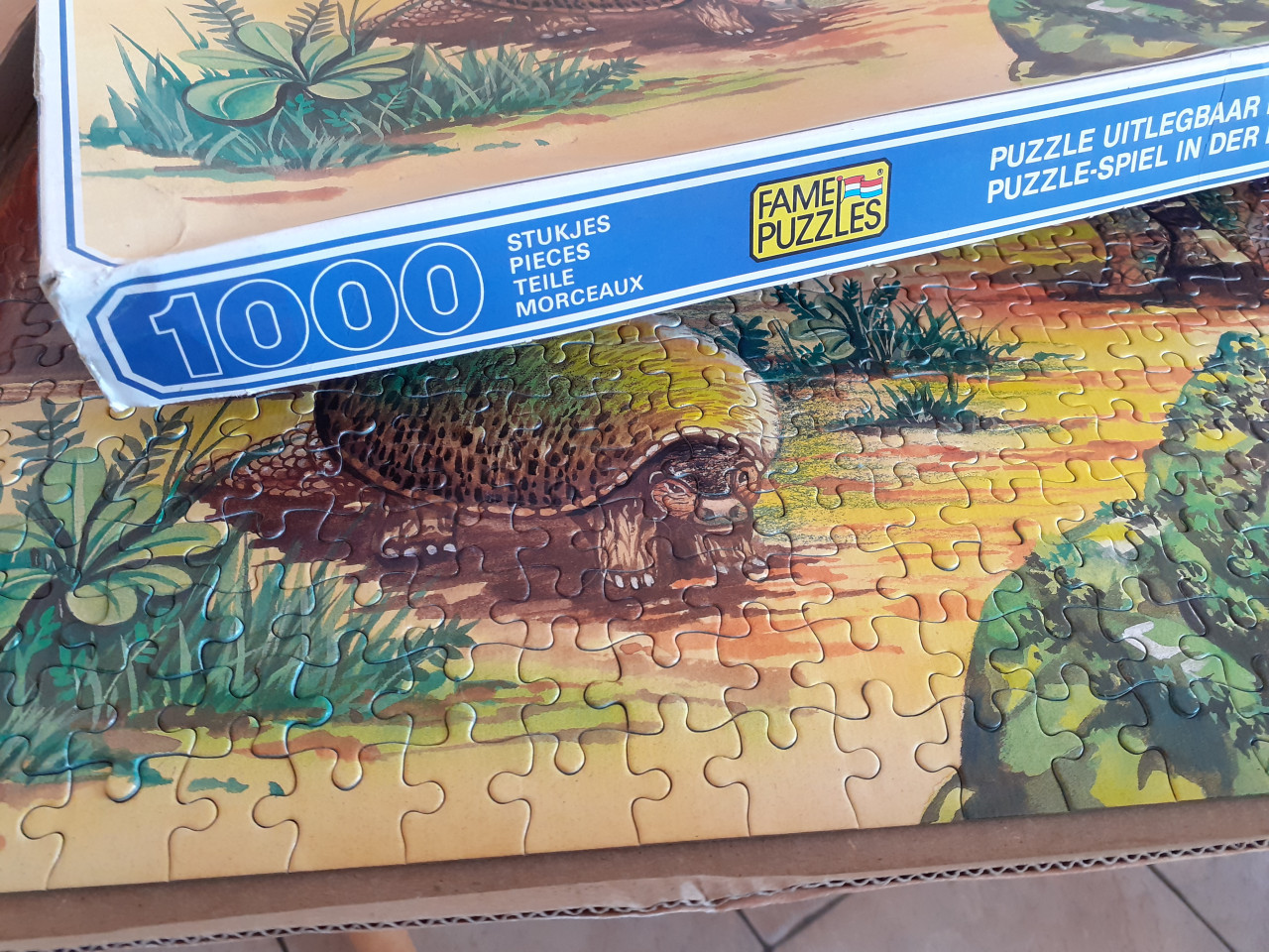 Juressic park legpuzzel 1000 stukjes