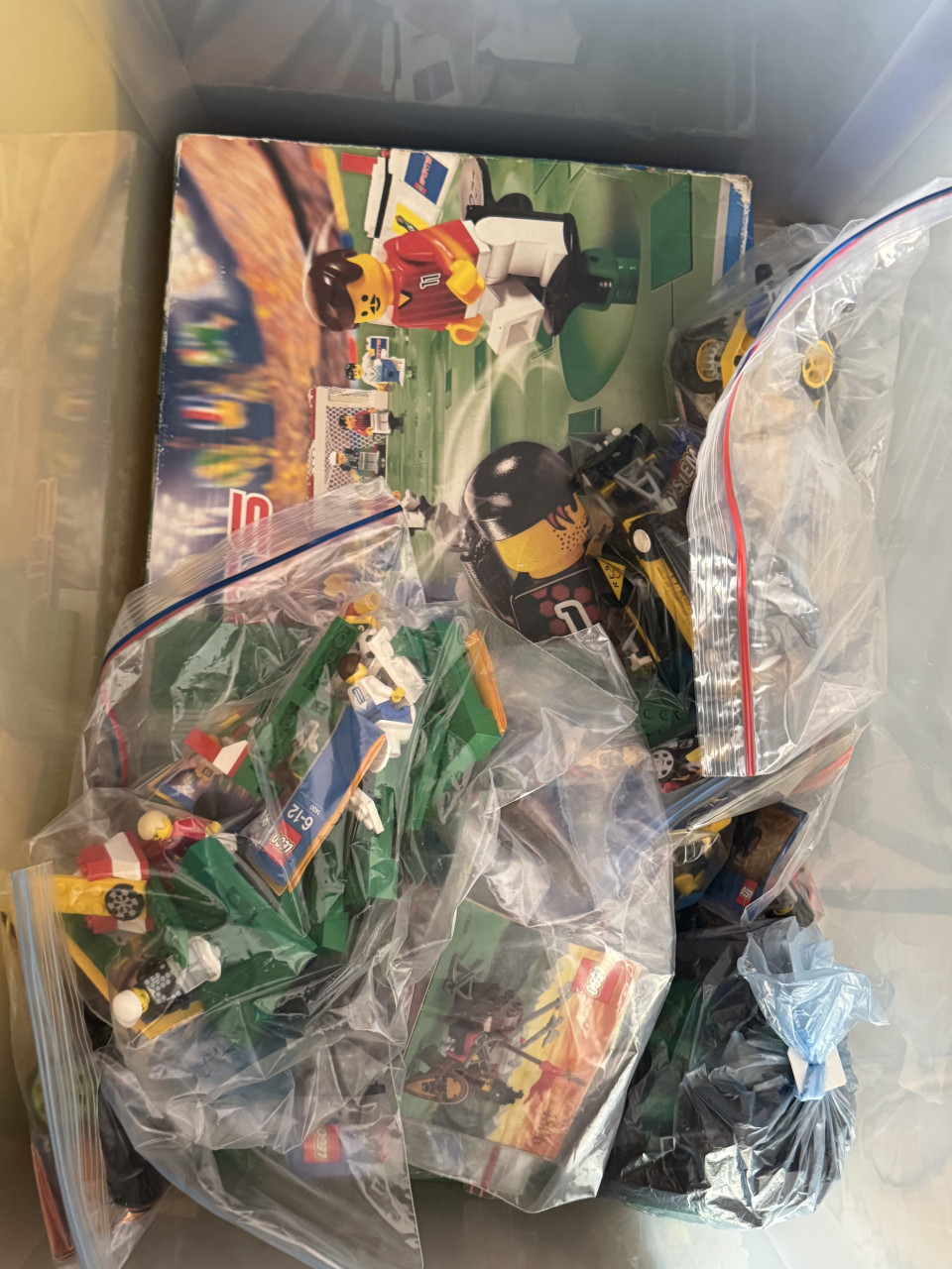 Doos met Lego