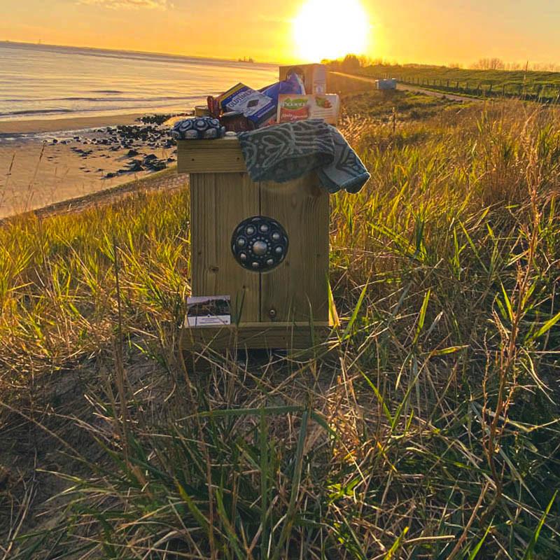 Zeeuwse knop kerstpakket bak