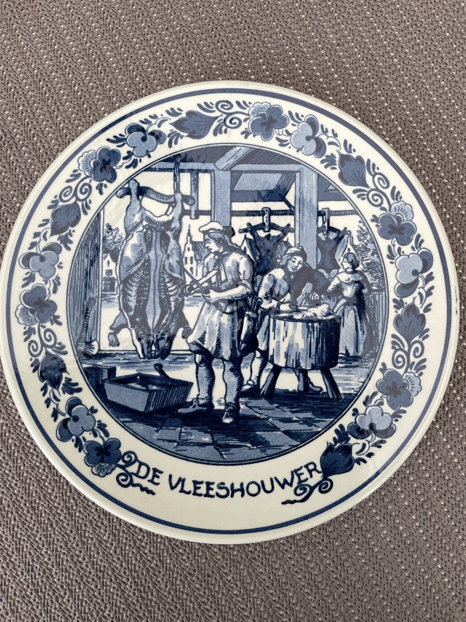 WANDBORDEN DELFTS BLAUW