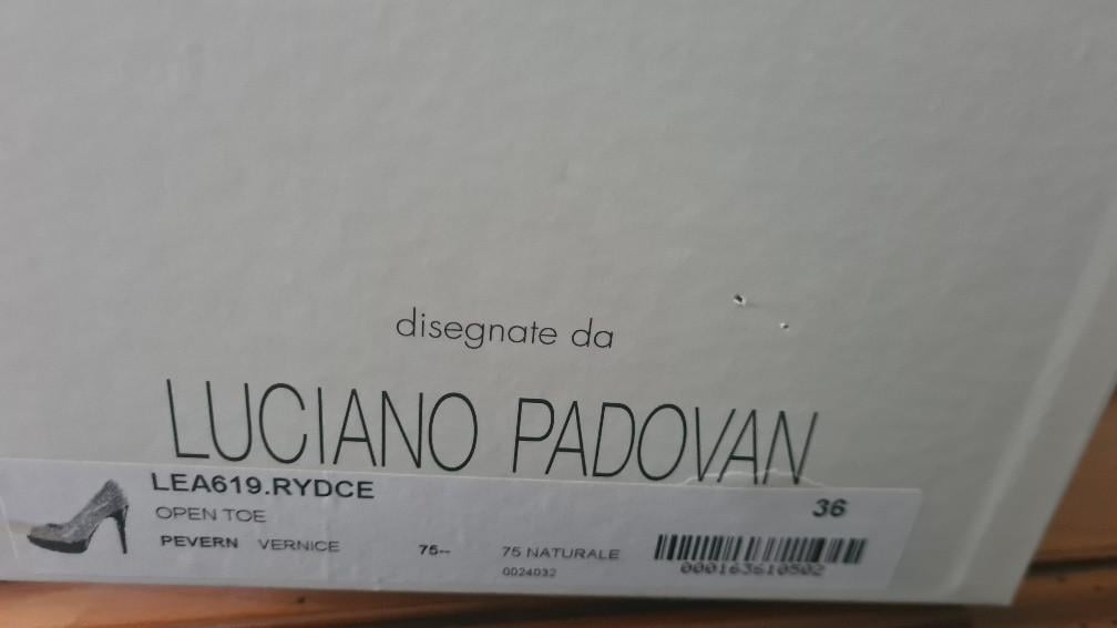 Luciano Padovan: Fraaie high heels prints maat 36