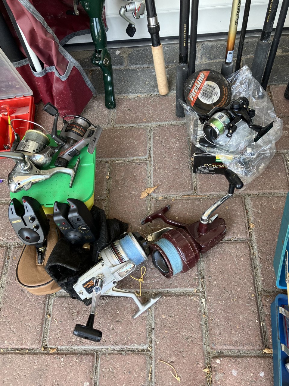 Te koop Complete vishengels voor €175