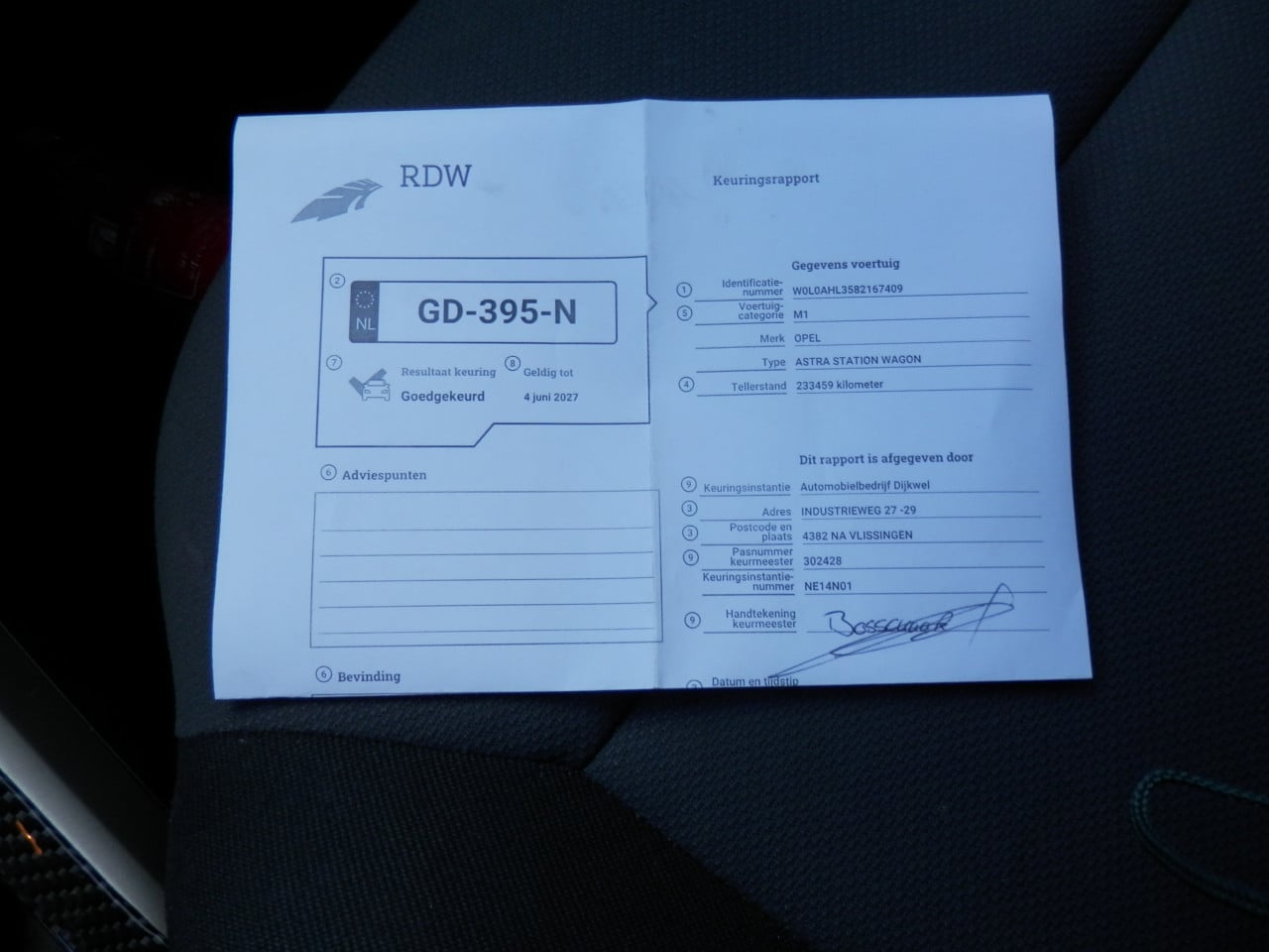 Auto Garant Biedt Aan: Opel Astra 1.4 Business