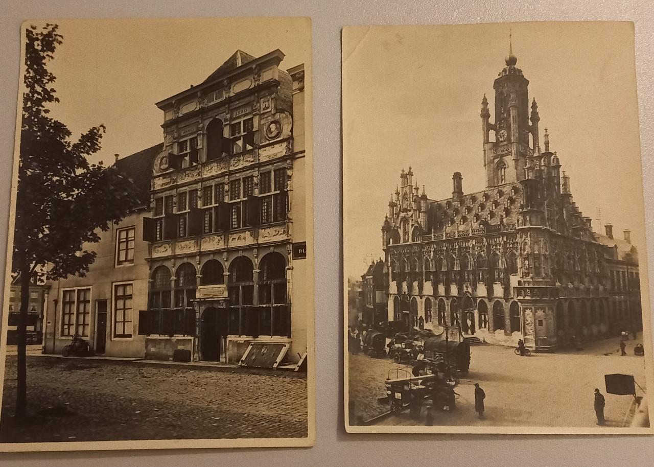 10 Oude ansichtkaarten Middelburg