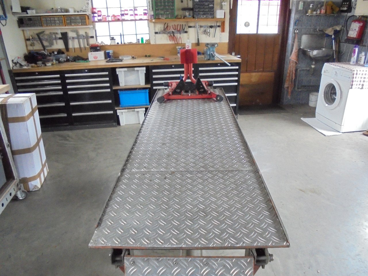 Hydraulische Motor Heftafel