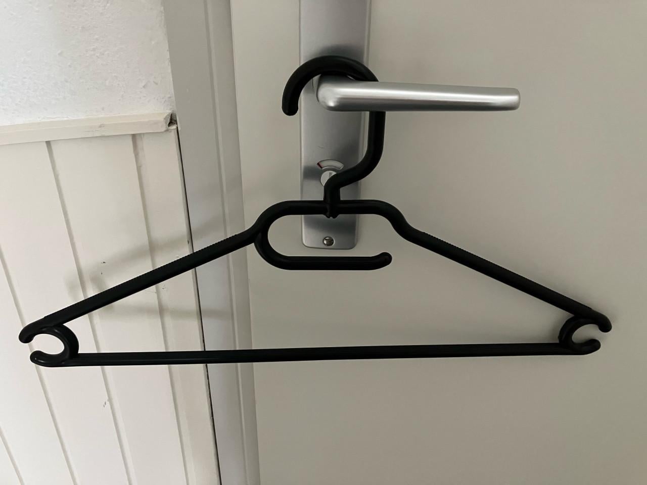 Kunststof kledinghangers 35 st