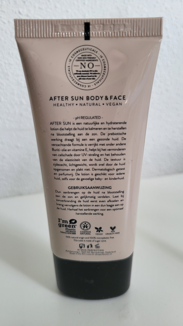 IK Skin Perfection after sun body & face 50 ml - NIEUW