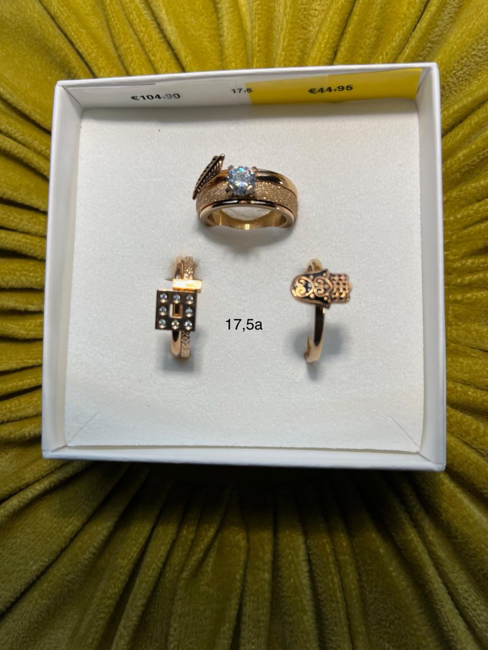 IXXXi Ringen + Vulringen NIEUW! – Diverse sets – Maat 17,5