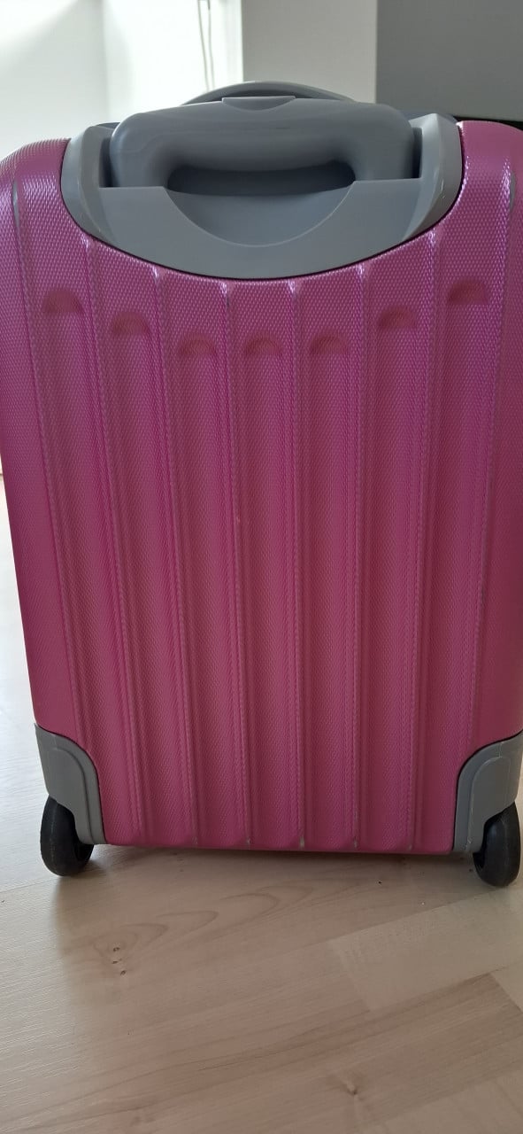 Roze koffer handbagage