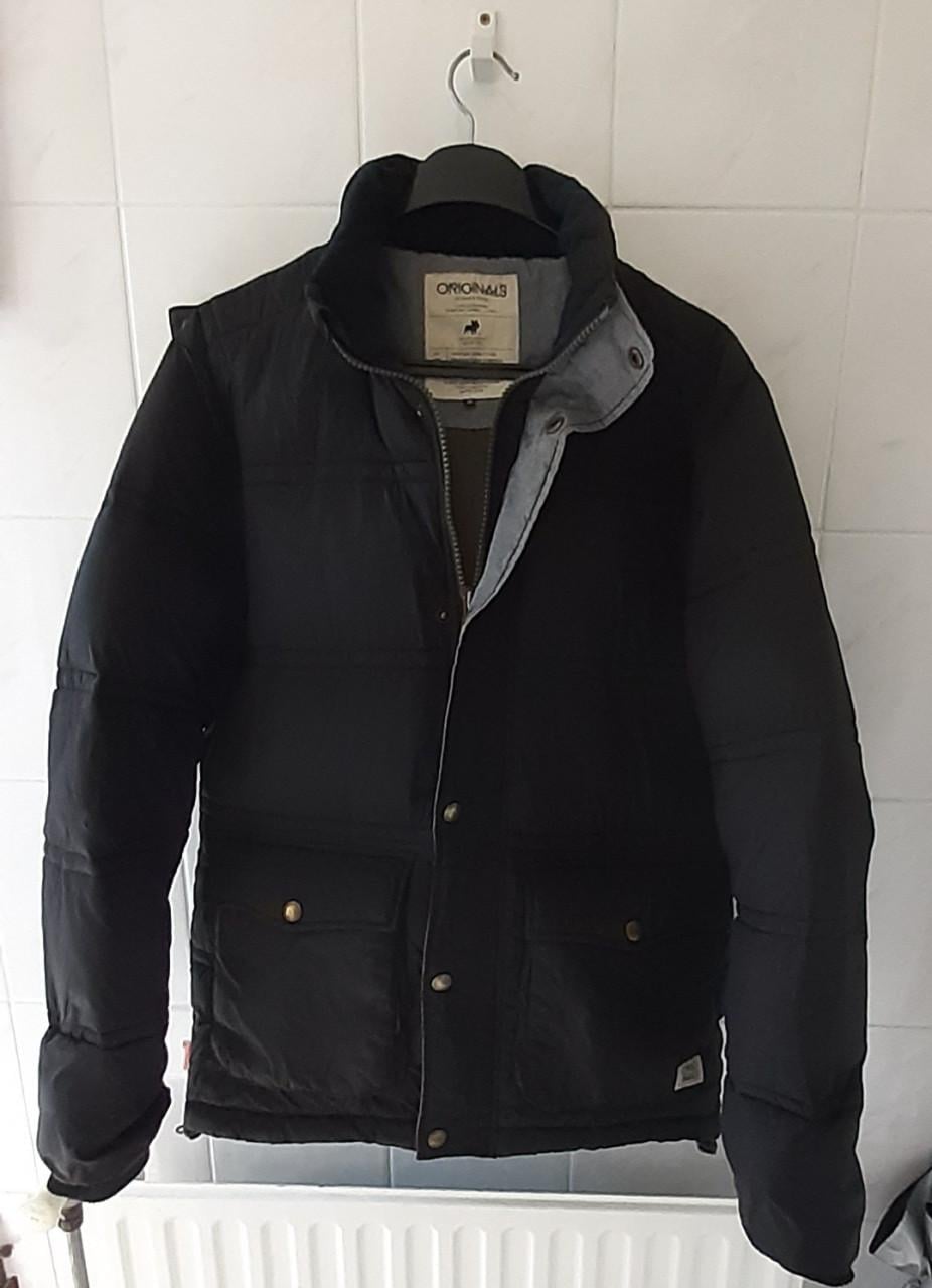 Jack & Jones winterjas met capuchon, heren, maat M